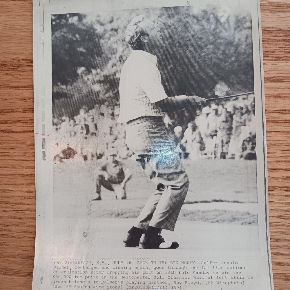 Arnold Palmer Wire Photos (3) - Picture 2 of 7